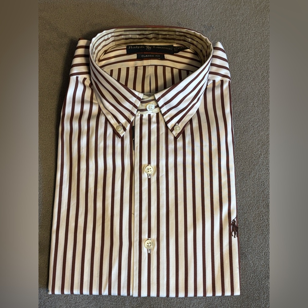 Men’s button down.